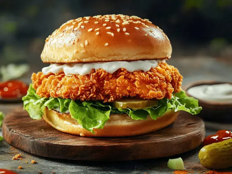Jalapeno Zinger Burger